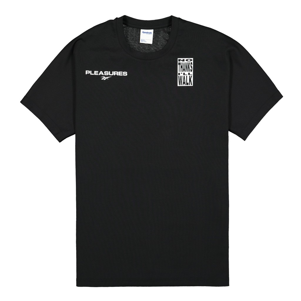 Reebok Classics Vector Tee 1 x Pleasures 男款 休閒 黑色 FH9296