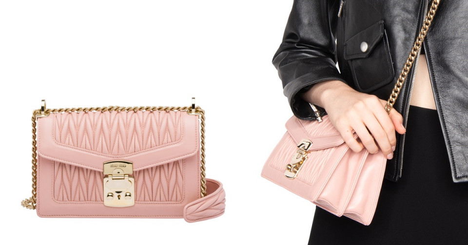 Gucci 經典雙G圖騰馬銜鍊肩背包，NT.75,900