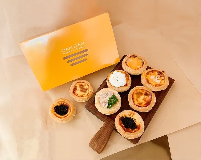 全台必吃蛋塔推薦：DAN DAN 蛋塔