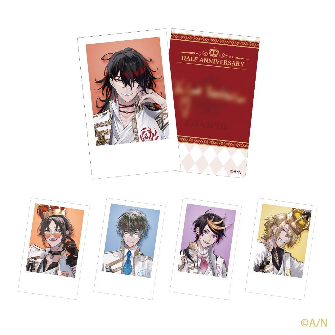 【匿名配送】Luxiem チェキ クリアポストカード 缶バッジ セット 匿名配送】Luxiem チェキ クリアポストカード 缶バッジ セット