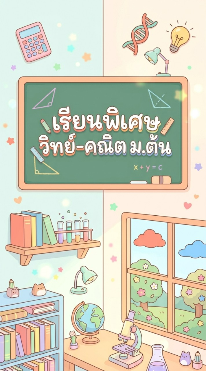 เรียนพิเศษวิทย์ - คณิต