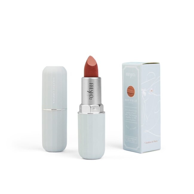 FreshO2 法式舒芙蕾絲絨唇膏-巴黎花園-奶油栗子