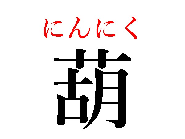 難読漢字 葫 韮 どう読む ヒントは野菜