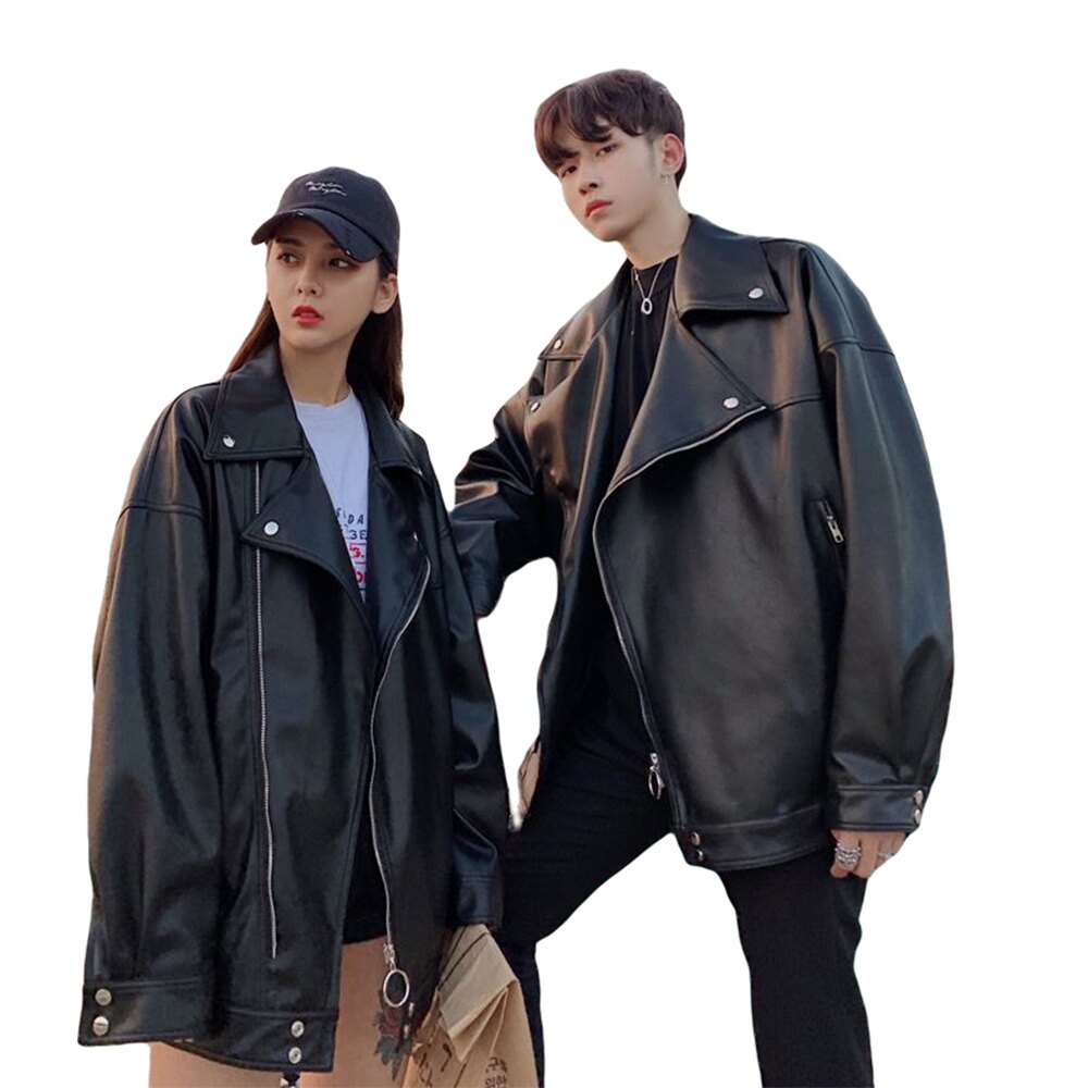 韓系超帥皮衣外套 皮外套 高品質PU皮 皮外套 情侶外套 外套 皮衣 情侶皮外套 男皮衣 女皮衣