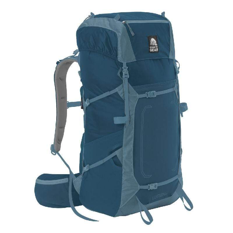 LUTSEN 55 LITERS 專業輕量登山背包 霧灰藍
