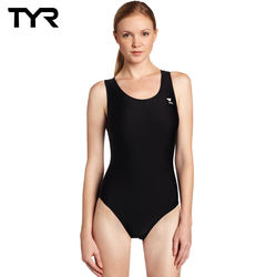 ◎泳裝包覆集中 適合範圍廣 彈性收縮繩 耐磨抗氯材質|◎|◎商品名稱:美國TYRSolidFemaleMaxFit女用連身三角黑色泳裝品牌:TYR類型:連身式/一件式適穿對象:成人適穿性別:女生特色: