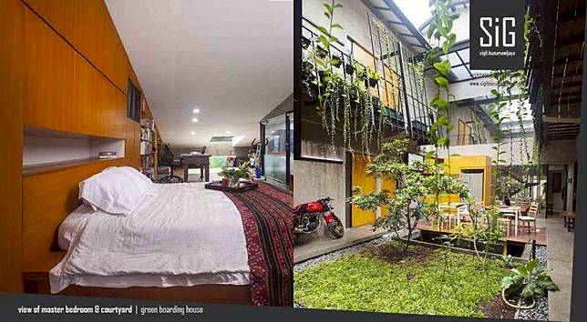 Rumah Beranda – Green Boarding House karya Sigit Kusumawijaya (Sumber: arsitag.com)