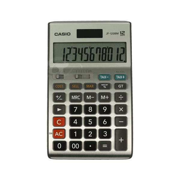 【CASIO】卡西歐12位元大螢幕商用計算機