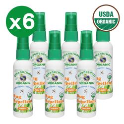 ◎植萃成分經USDA有機認證|◎蚊,蠅,飛蟲不易靠近皮膚|◎無添加化學成分,酒精商品名稱:【福利品】美國原裝進口Greenerways植萃精油防蚊噴霧圓瓶6入優惠組(60mlx6)品牌:無種類:防蚊液