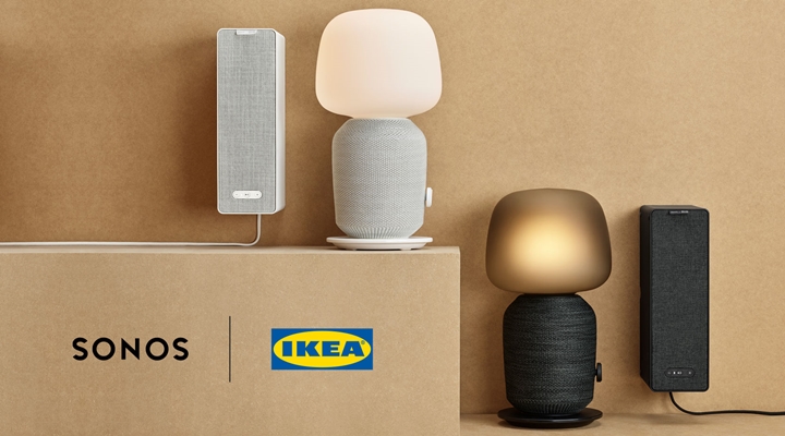 是桌燈也是喇叭？瑞典傢俱品牌 IKEA 與音響大廠 SONOS 聯手打造「檯燈型」智慧音箱