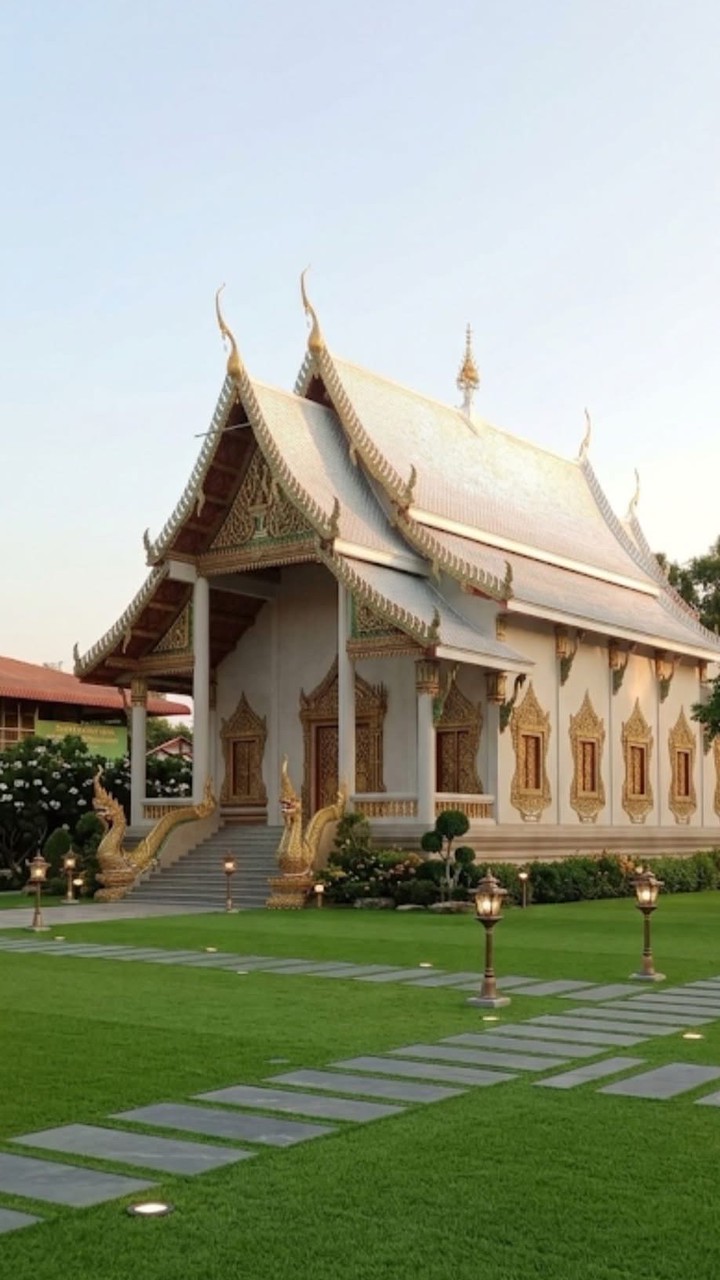 อนุโมทนาบุญ ประทีปโคมไฟ ประดับพระอุโบสถ วัดน้ำพริก ✨🙏