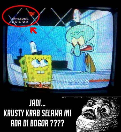 Konyol Abis 10 Meme Spongebob Ini Bikin Ngakak Guling Guling