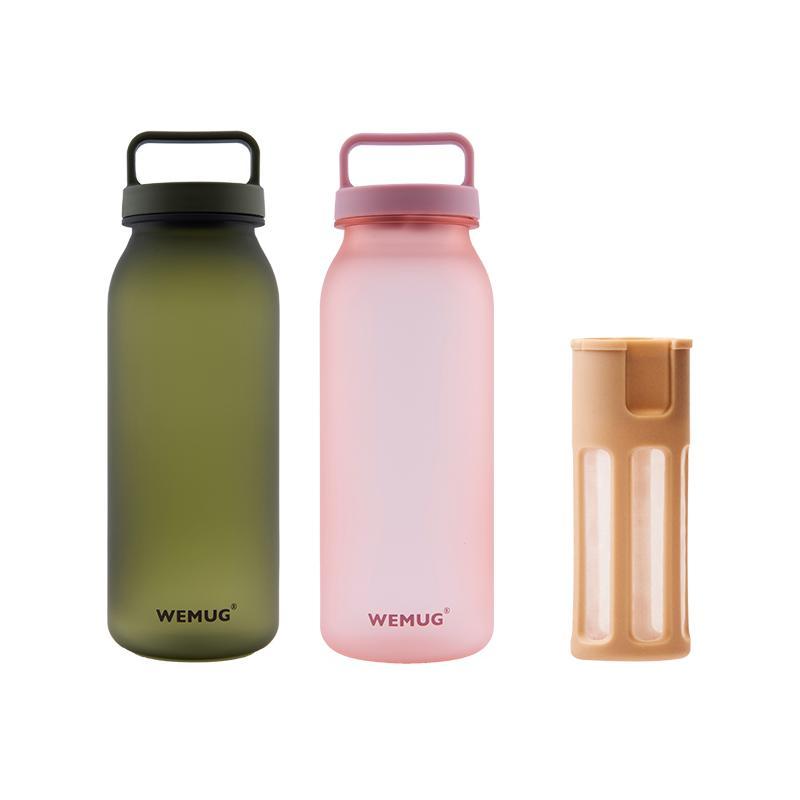 水果茶、 冷泡茶和咖啡的好伴侶 濾芯高效防漏、過濾茶葉/咖啡粉，容易清潔 戶外方便攜帶，辦公室、家居泡茶/咖啡好幫手 寬口徑水瓶：易清洗、填裝 可耐溫：-20度至100度 產品介紹 WEMUG推出了第