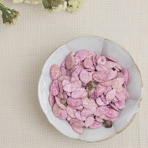 玫瑰花瓜子 精選特大白瓜子 加上玫瑰花 美觀又大方 自家手工制作 獨家口味