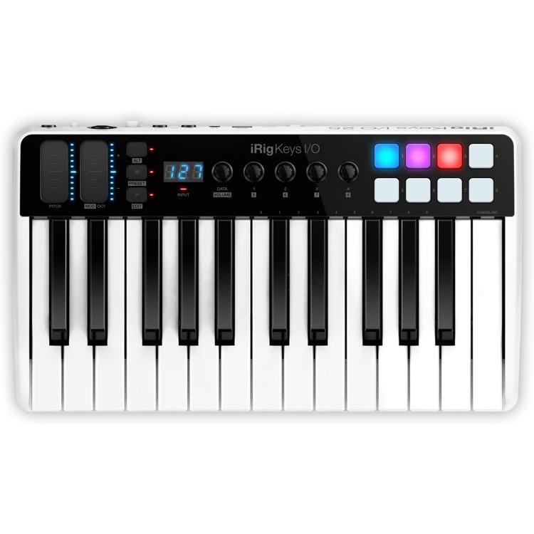 凱傑樂器 IK Multimedia iRig Keys I/O 25 鍵盤 合成器