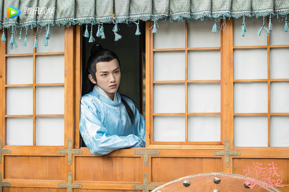 熱播古裝甜寵劇古裝男神6：葉盛佳 飾演《少爺與我的羅曼史》顧言夕