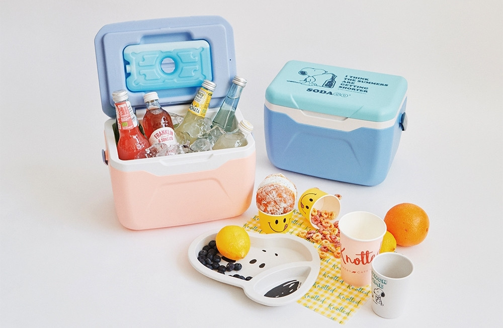 韓國10x10「史努比保冷箱」28,000韓元（約NT$690）