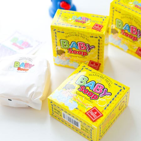 泰國皇室指定御用香皂！ 含維他命E，滋潤不乾澀。 寶寶細嫩肌膚專用。