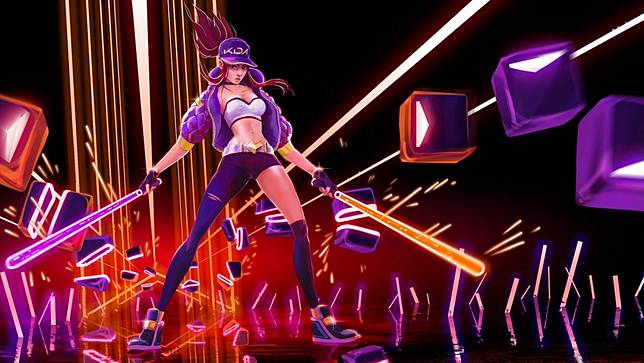 英雄聯盟 Pop Stars加入 Beat Saber 實現vr音樂節奏遊戲 上報 Line Today
