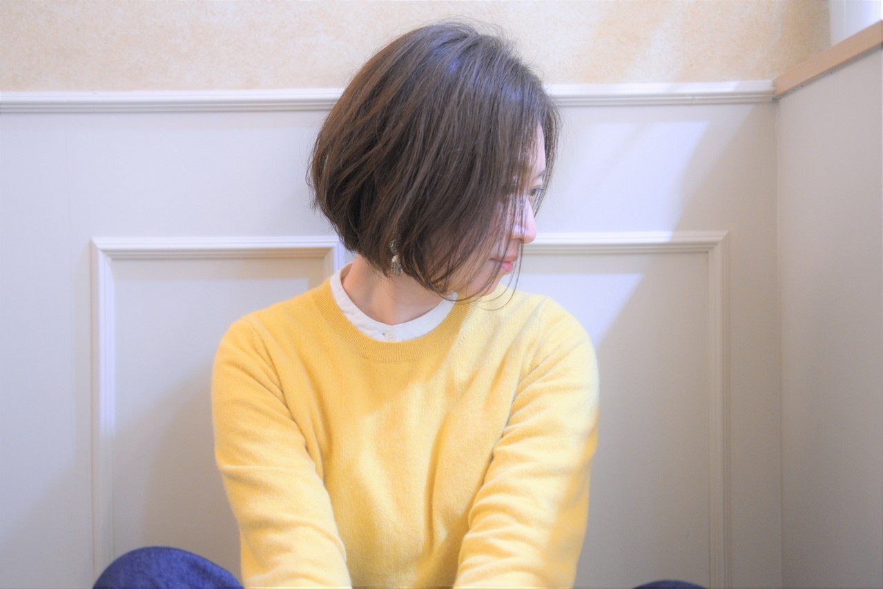 中谷美紀さんのショートボブが美しい