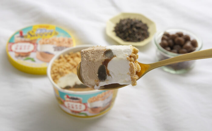 珍珠紅茶拿鐵冰淇淋內層