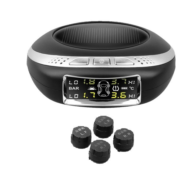 貨車胎壓監測器六輪大Ⅹ巴車房車面包皮卡車專用太陽能無線輪胎檢測