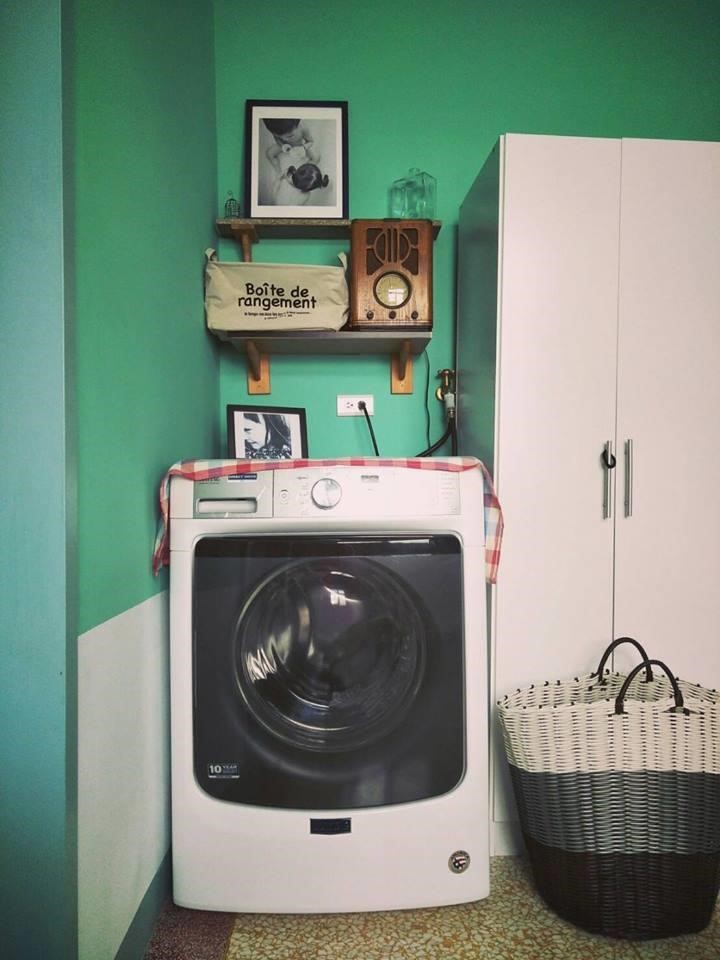 我和先生陳彥璋看過不下數十間公寓、透天，最後竟誤打