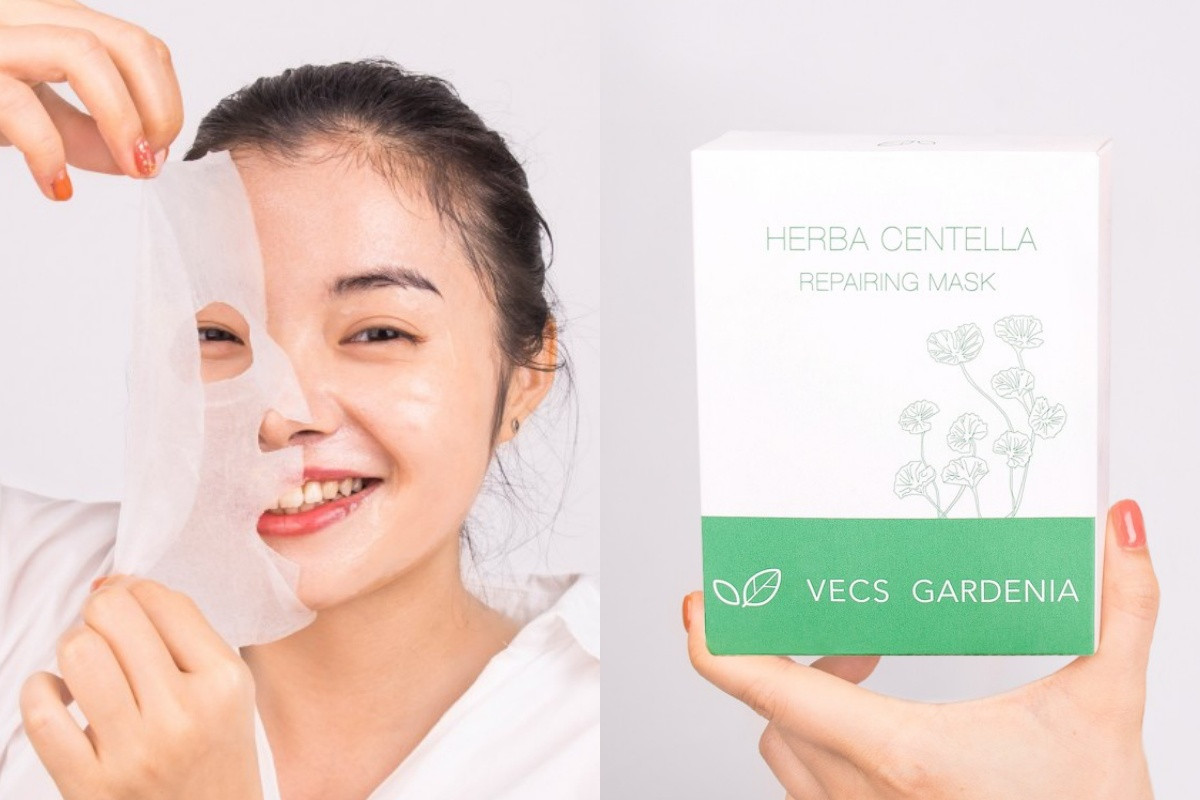 嘉丹妮爾 積雪草修復面膜 6入/盒，NT.399