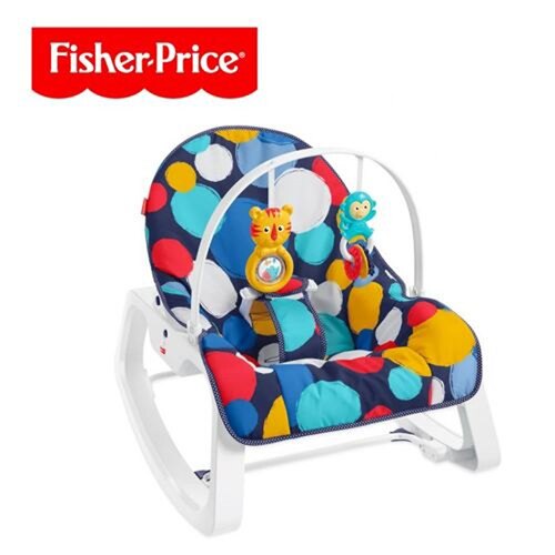 Fisher-Price 費雪 繽紛圓點安撫躺椅【悅兒園婦幼生活館】