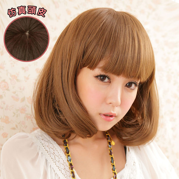 韓劇女主角 空氣薄瀏海 超美 耐熱 短髮 假髮【MB014】☆雙兒網☆