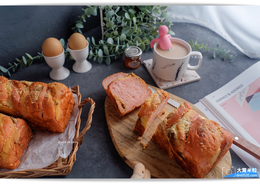 布列德麵包紅龍荔香吐司