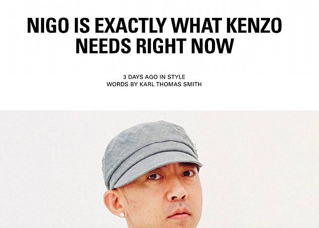 Nigo Is Exactly What KENZO Needs Right Now