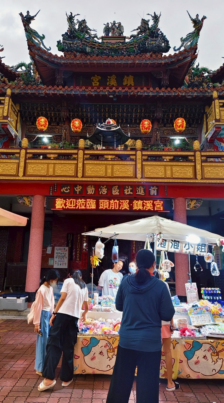 屏東頭前溪鎮溪宮-定點週四美食小市集