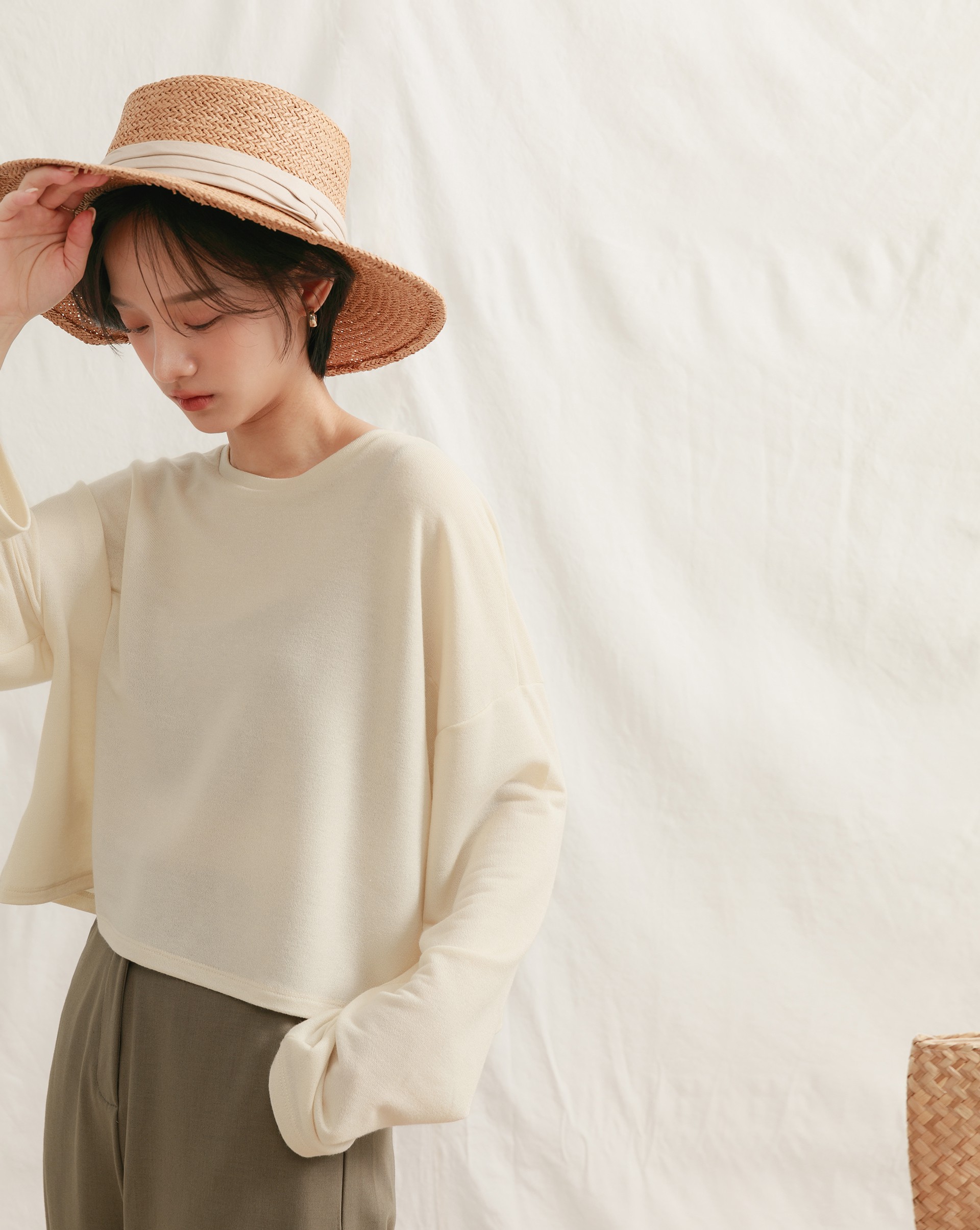 微短版/寬鬆版型有彈性/MIT