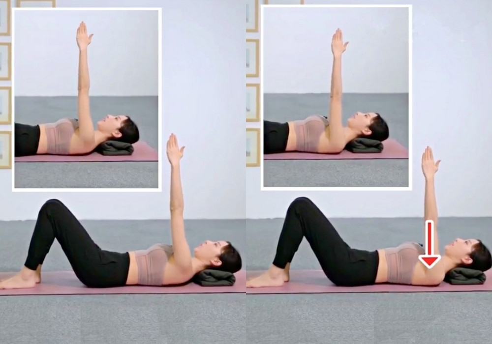 右滑圖片看消斜肩、瘦上半身運動>>