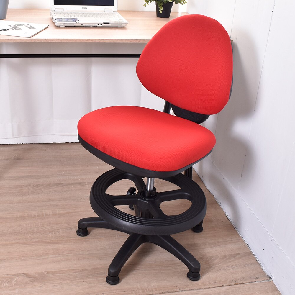 兒童椅/電腦椅/椅子 3M防潑水寶貝 (附腳踏圈) 椅腳可選活動滾輪/固定墊 凱堡家居【A12071】