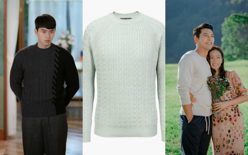 編輯推薦：Loro Piana Highland真絲、喀什米爾紡亞麻圓領毛衣／64,700 元(圖／NEFLIX，品牌提供) 