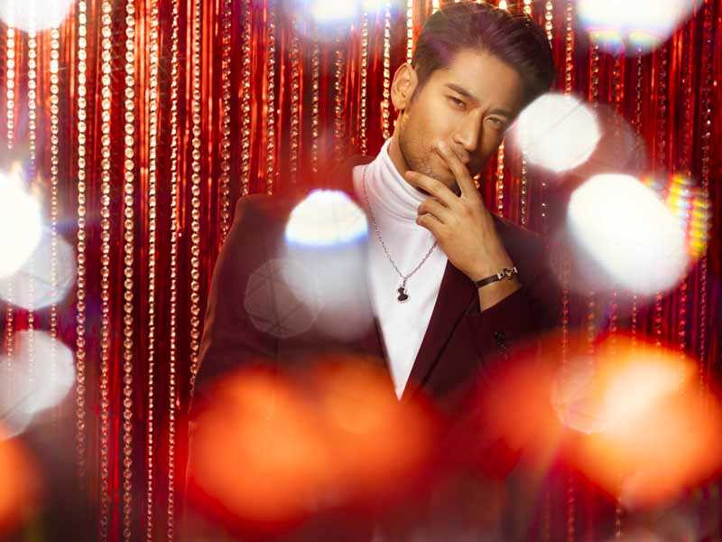 以黑色為主的男性首飾，展現別具魅力的時尚風格。（圖╱Qeelin提供）