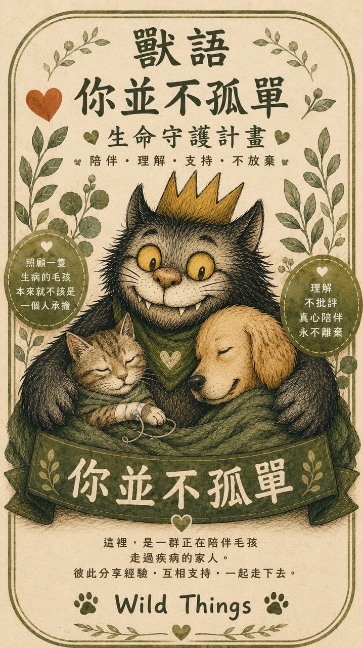 ❤️ 獸語｜你並不孤單｜生命守護