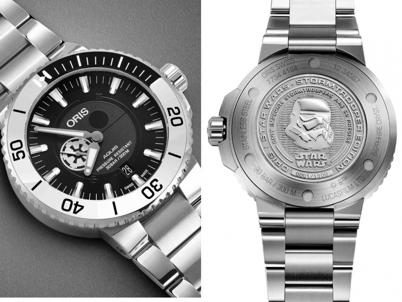 ORIS「STORMTROOPER風暴兵」星際大戰限量錶╱75,000元（圖╱ORIS提供）