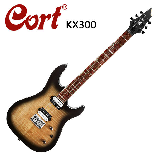 ★CORT★KX300-OPRB 嚴選電吉他-現代特色原始漸層色~ ◆韓國品牌CORT吉他大廠