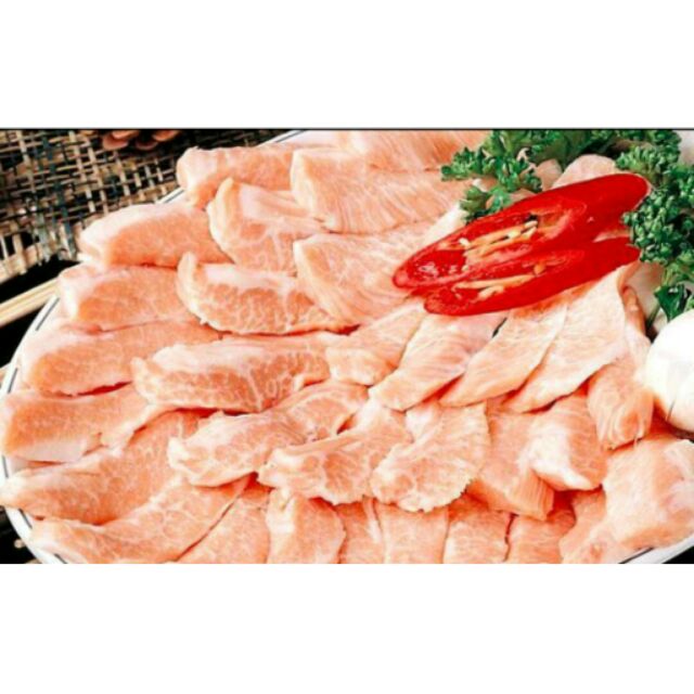 【禧福水產】台灣霜降松阪豬/豬頸肉/松板豬◇$特價299元/片/500g ◇最低價日本料理燒烤居酒屋餐廳團購辦桌可批發