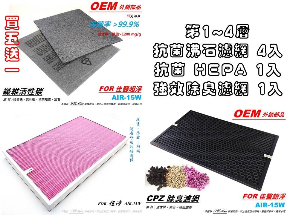 米歐針對 佳醫超淨 用戶開發出最新型抗菌材料並應用在機型上 以達到長期使用降低細菌孳生,避免二次汙染 切勿使用靜電棉當初效濾網cadr值約下降10~15%_官方已發出公告 米歐採用業界最高等級h13等