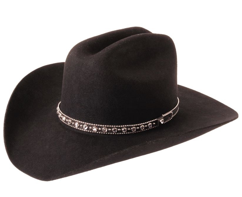 Work your hardest while looking the best with the Shooting Star. This cowboy hat features 100% wool 