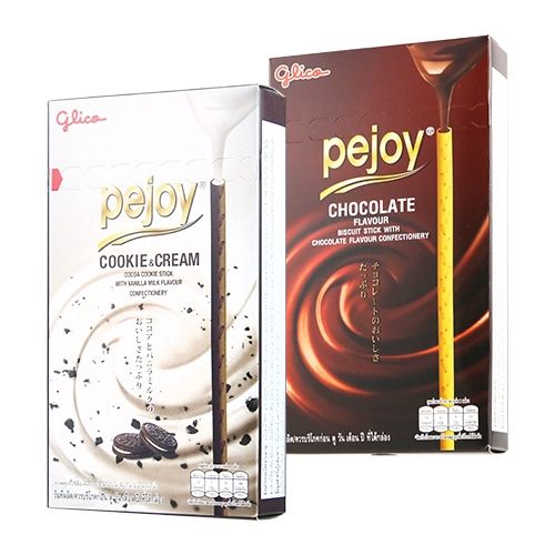 PEJOY 爆漿香草黑餅乾棒／爆漿巧克力棒 44g【BG Shop】2款可選