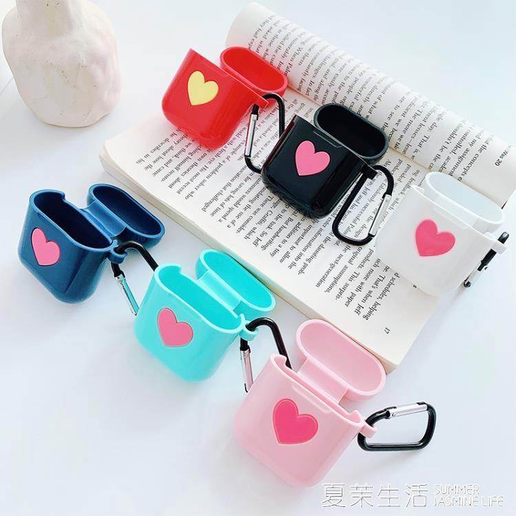 AirPods保護套iPhone蘋果藍芽無線耳機保護殼防掉air可愛ipods硅膠