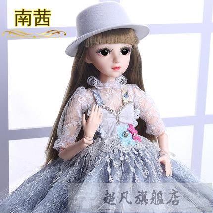 克時帝芭比60厘米cm大號超大洋娃娃女孩公主單個玩具套裝大禮盒衣Ps:音樂套1款