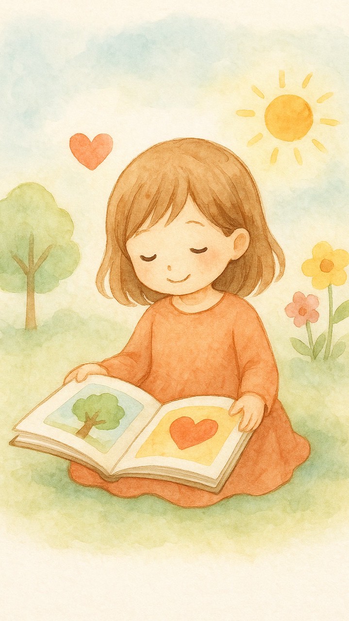 真澄と絵本の世界へ