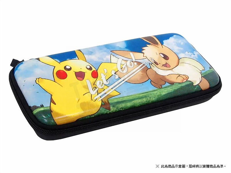 任天堂 Switch NS HORI 精靈寶可夢 Let's Go 皮卡丘 伊布 收納包 硬殼包 NSW-133 台中