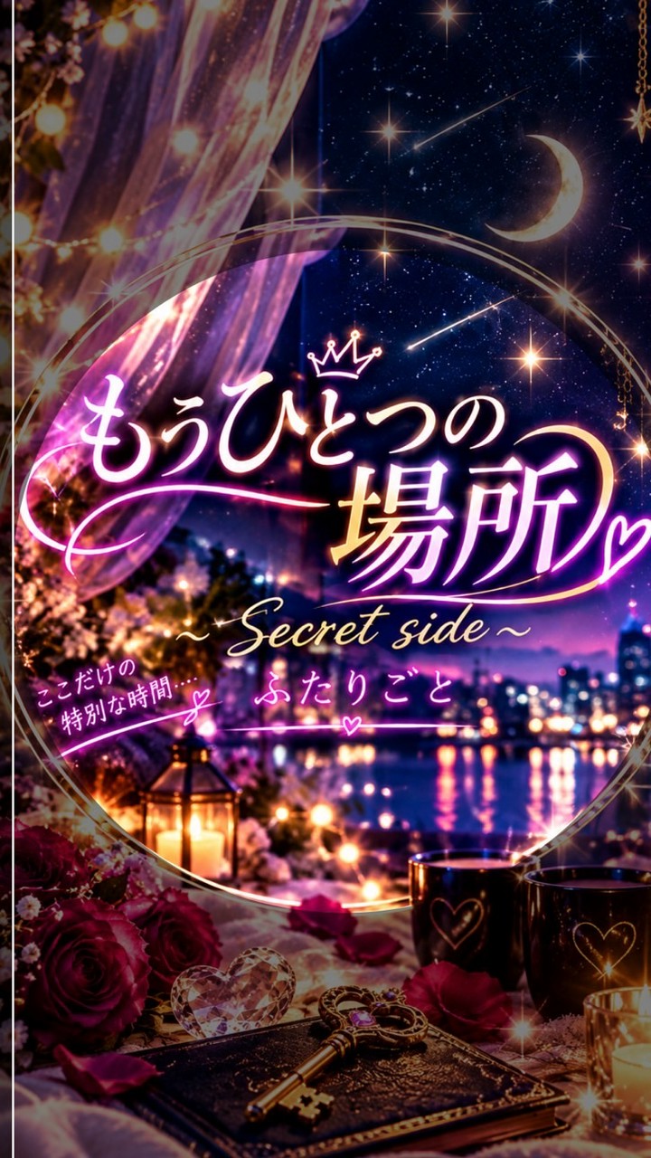𓂃𓈒𓏸🌙 もうひとつの場所 ～Secret side～ ふたりごと 🗝️✨
